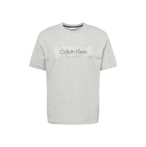 Calvin Klein Póló  ezüstszürke / világosszürke