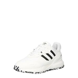 ADIDAS ORIGINALS Rövid szárú sportcipők 'ZX 2K BOOST 2.0 TRAIL'  fekete / fehér