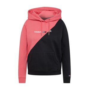 Tommy Jeans Tréning póló  rózsaszín / piros / fekete / fehér