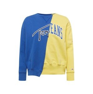 Tommy Jeans Tréning póló  kék / sárga / fehér