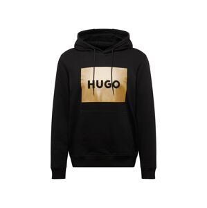 HUGO Tréning póló 'Duratschi'  arany / fekete