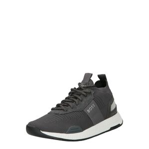 BOSS Black Rövid szárú sportcipők 'Titanium'  szürke / sötétszürke