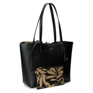 Lauren Ralph Lauren Shopper táska  világos bézs / fekete