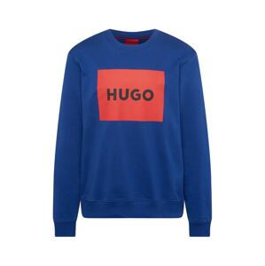 HUGO Tréning póló 'Duragol'  kobaltkék / piros / fekete