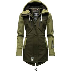 MARIKOO Funkcionális kabátok 'Zimtzicke'  zöld / khaki