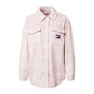 Tommy Jeans Átmeneti dzseki  tengerészkék / világos-rózsaszín / tűzpiros / fehér