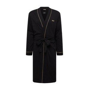 BOSS Black Hosszú fürdőköpeny 'Xmas Kimono'  világos bézs / fekete