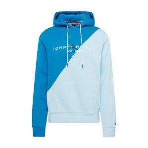 Tommy Jeans Tréning póló  égkék / világoskék / piros / fehér