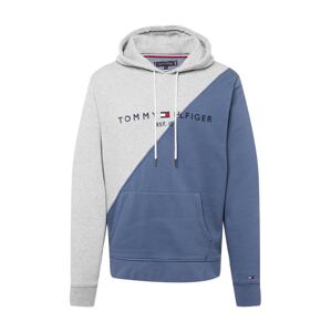 Tommy Jeans Tréning póló  galambkék / szürke melír / piros / fehér