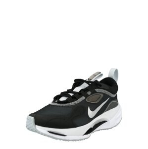 Nike Sportswear Rövid szárú edzőcipők 'SPARK'  fekete / ezüst / fehér