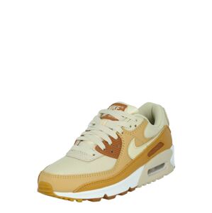 Nike Sportswear Rövid szárú edzőcipők 'Air Max 90'  barna / curry / fehér