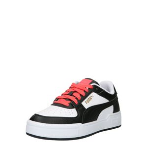 PUMA Rövid szárú sportcipők  piros / fekete / fehér