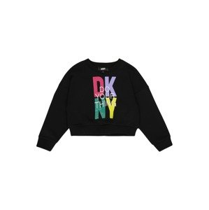 DKNY Tréning póló  zöld / orgona / pitaja / fekete