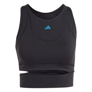 ADIDAS PERFORMANCE Sport top 'Tailored Hiit Heat.Rdy '  azúr / fekete