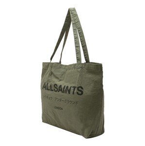 AllSaints Shopper táska 'UNDERGROUND'  khaki / fekete