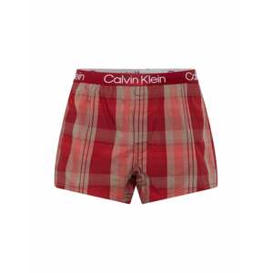 Calvin Klein Underwear Boxeralsók  szürke / piros / fehér