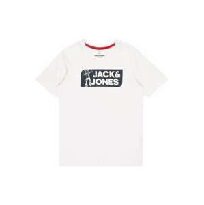 Jack & Jones Junior Póló 'TREAM FOOTBALL'  tengerészkék / fehér