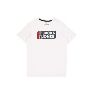 Jack & Jones Junior Póló 'TREAM FOOTBALL'  piros / fekete / fehér