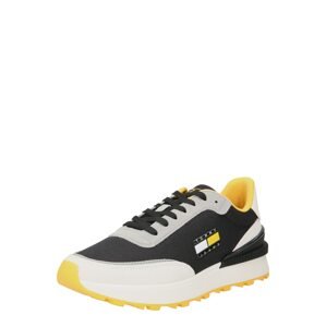 Tommy Jeans Rövid szárú sportcipők  sárga / világosszürke / fekete / fehér