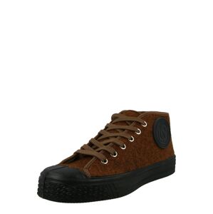 US Rubber Rövid szárú sportcipők 'MILTARY FELT'  barna melír / fekete