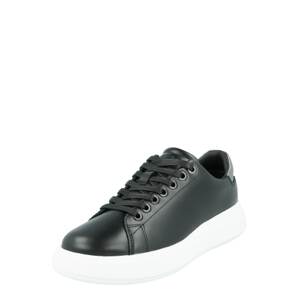 Calvin Klein Rövid szárú sportcipők  fekete / ezüst
