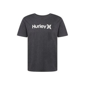 Hurley Funkcionális felső  fekete melír / fehér