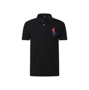 Polo Ralph Lauren Póló  szilva / rózsaszín / fekete