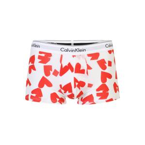 Calvin Klein Underwear Boxeralsók  világosszürke / piros / fekete / fehér