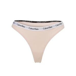 Calvin Klein String bugyik  rózsaszín / fekete / fehér