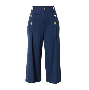 Lauren Ralph Lauren Élére vasalt nadrágok 'DRAZIA'  tengerészkék