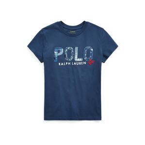 Polo Ralph Lauren Póló  tengerészkék / égkék / piros / fehér