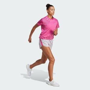 ADIDAS PERFORMANCE Sportnadrágok 'Run It'  szürke / rózsaszín