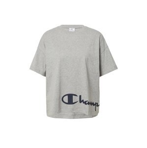 Champion Authentic Athletic Apparel Oversize póló  sötétkék / szürke melír