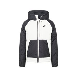 Nike Sportswear Átmeneti dzseki  sötétszürke / fehér