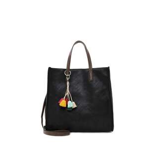 TAMARIS Shopper táska 'Laureen'  fekete