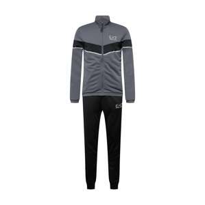 EA7 Emporio Armani Jogging ruhák  bazaltszürke / ezüstszürke / fekete / piszkosfehér