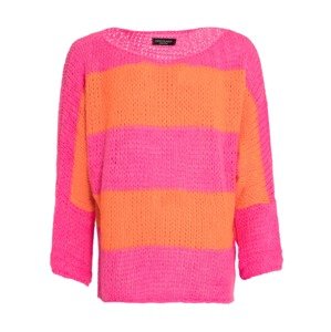 SASSYCLASSY Oversize pulóver  rózsaszín