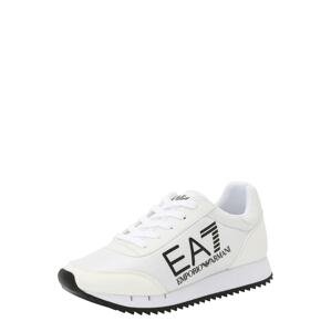 EA7 Emporio Armani Sportcipő  fekete / fehér / piszkosfehér