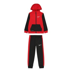 Nike Sportswear Jogging ruhák  vérvörös / fekete / fehér