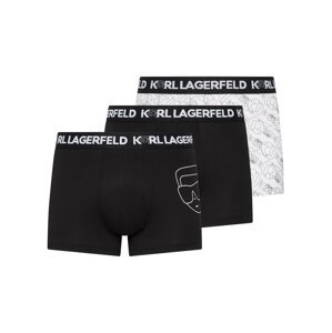 Karl Lagerfeld Boxeralsók 'Ikonik 2.0'  fekete / fehér