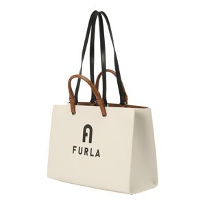 FURLA Shopper táska  bézs / karamell / fekete