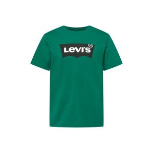 LEVI'S Póló  fűzöld / fekete / fehér
