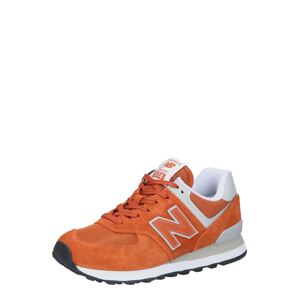 new balance Rövid szárú sportcipők  narancs / fehér