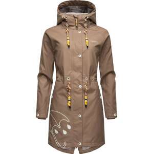 MARIKOO Funkcionális kabátok  sárga / taupe / fehér