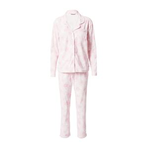 Boux Avenue Pizsama 'SNOWFLAKE'  pasztell-rózsaszín / világos-rózsaszín / fehér