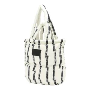 MADS NORGAARD COPENHAGEN Shopper táska 'Dreamy Pillow Bag'  fekete / természetes fehér