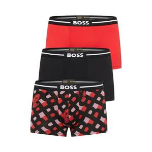 BOSS Black Boxeralsók 'Looney'  rózsaszín / piros / fekete / fehér
