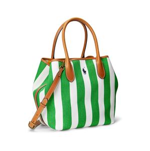 Polo Ralph Lauren Shopper táska  barna / zöld / fekete / fehér