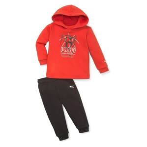 PUMA Jogging ruhák  piros / fekete / fehér