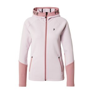 PEAK PERFORMANCE Sport szabadidős dzsekik  rózsaszín / fáradt rózsaszín / fekete